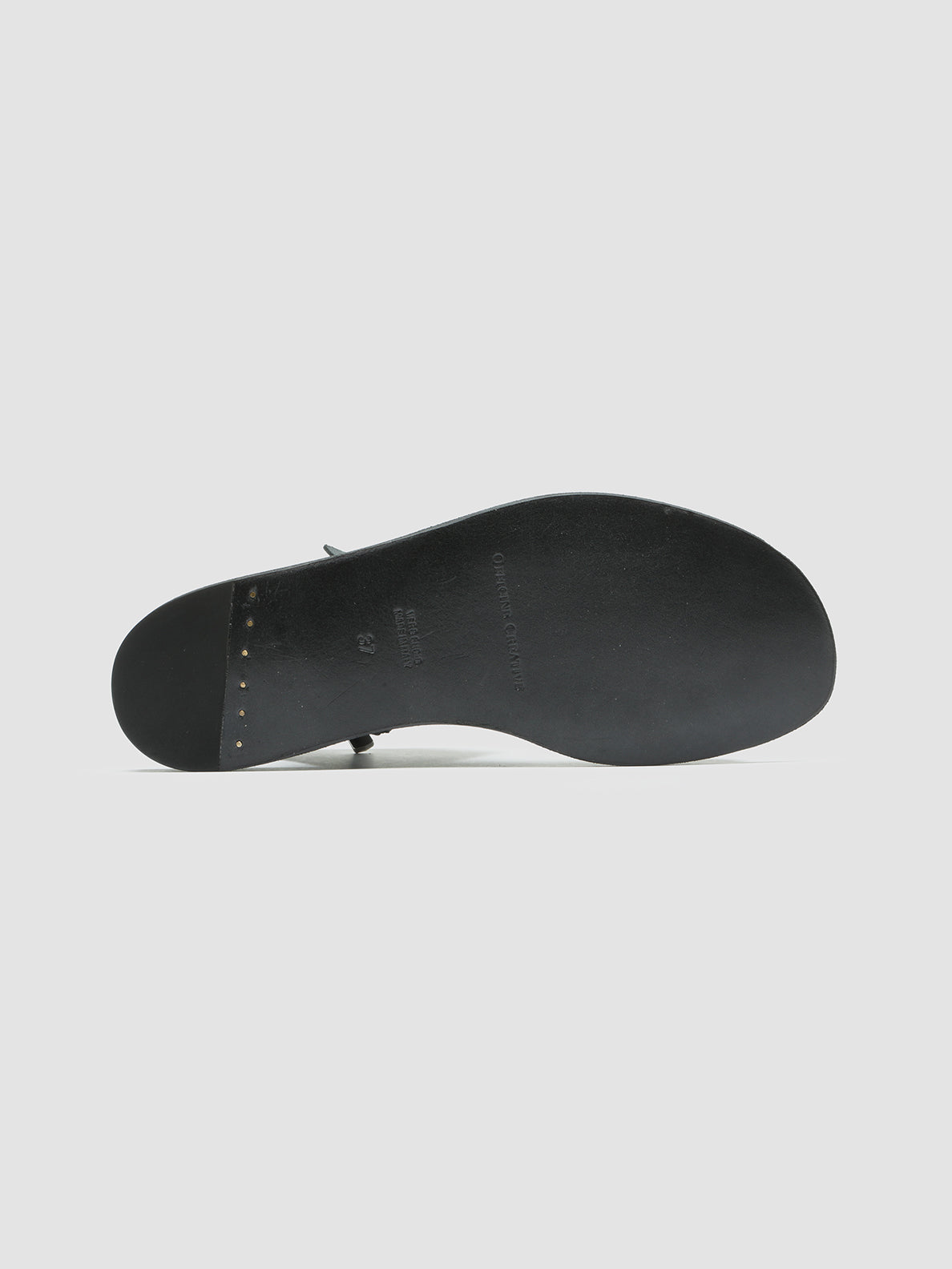 Officine Creative ITACA 039 Sandali in Pelle Nera Spedizione Gratuita