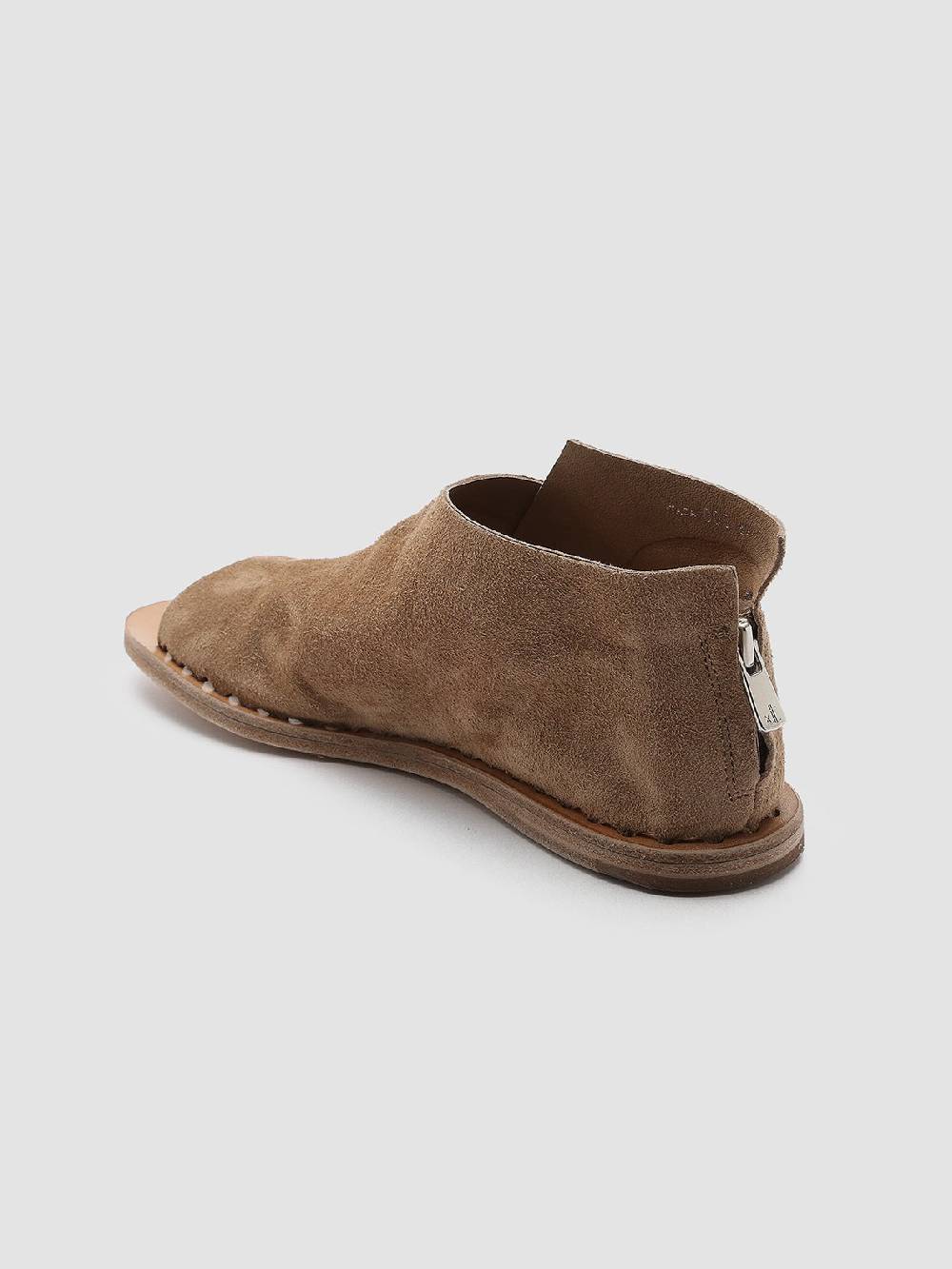 Officine Creative ITACA 005 Sandali in Pelle Scamosciata Marrone Pezzi Unici