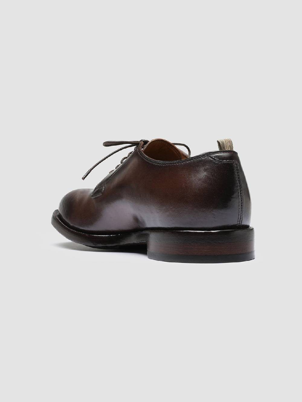 Officine Creative TEMPLE 007 Derby in Pelle Marrone Promozione Limitata