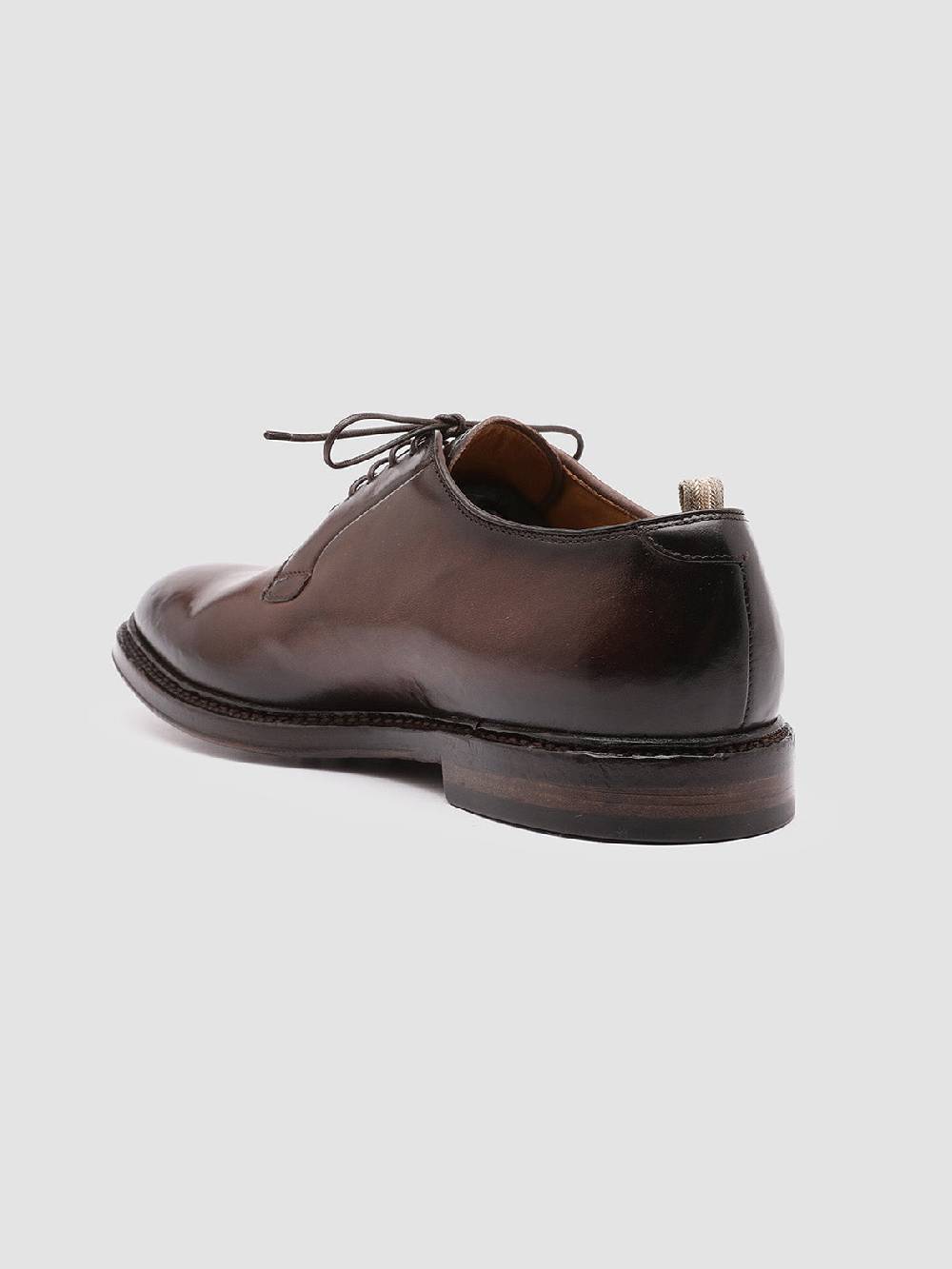 Officine Creative HOPKINS 003 Derby in Pelle Marrone Fino Al -60%