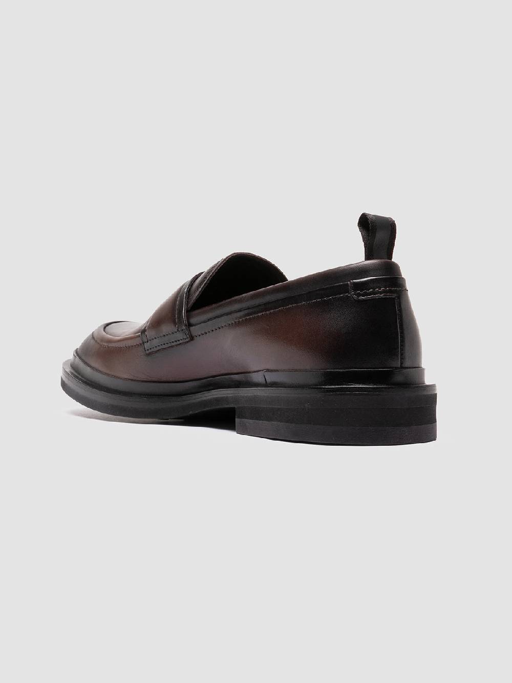 Officine Creative MAJOR 003 Mocassini Penny in Pelle Marrone Affare Del Giorno