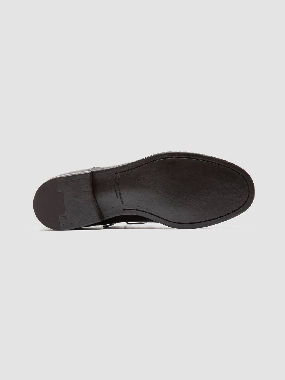 Officine Creative VANDERBILT CAOU 011 Scarpe Oxford Marroni in Pelle Prezzo Ridotto