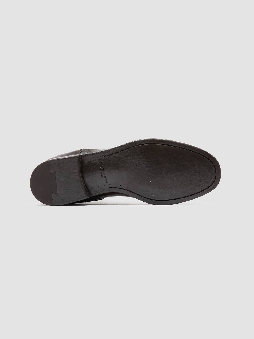 Officine Creative VANDERBILT CAOU 012 Stivali Marrone Scuro in Pelle Convenienza