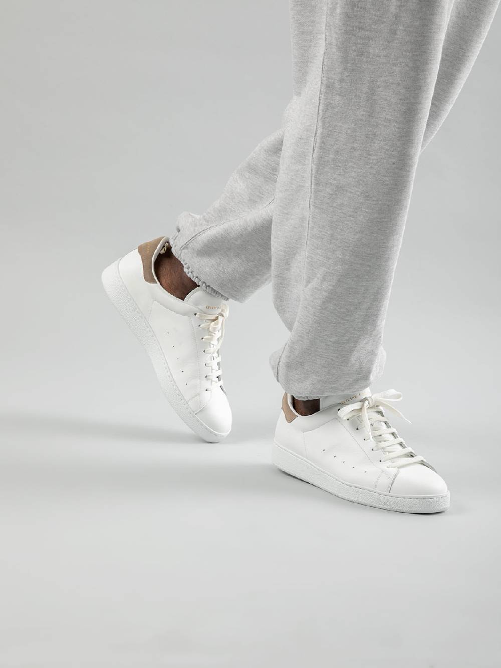 Officine Creative MOWER 002 Sneakers in Pelle Bianca Offerta