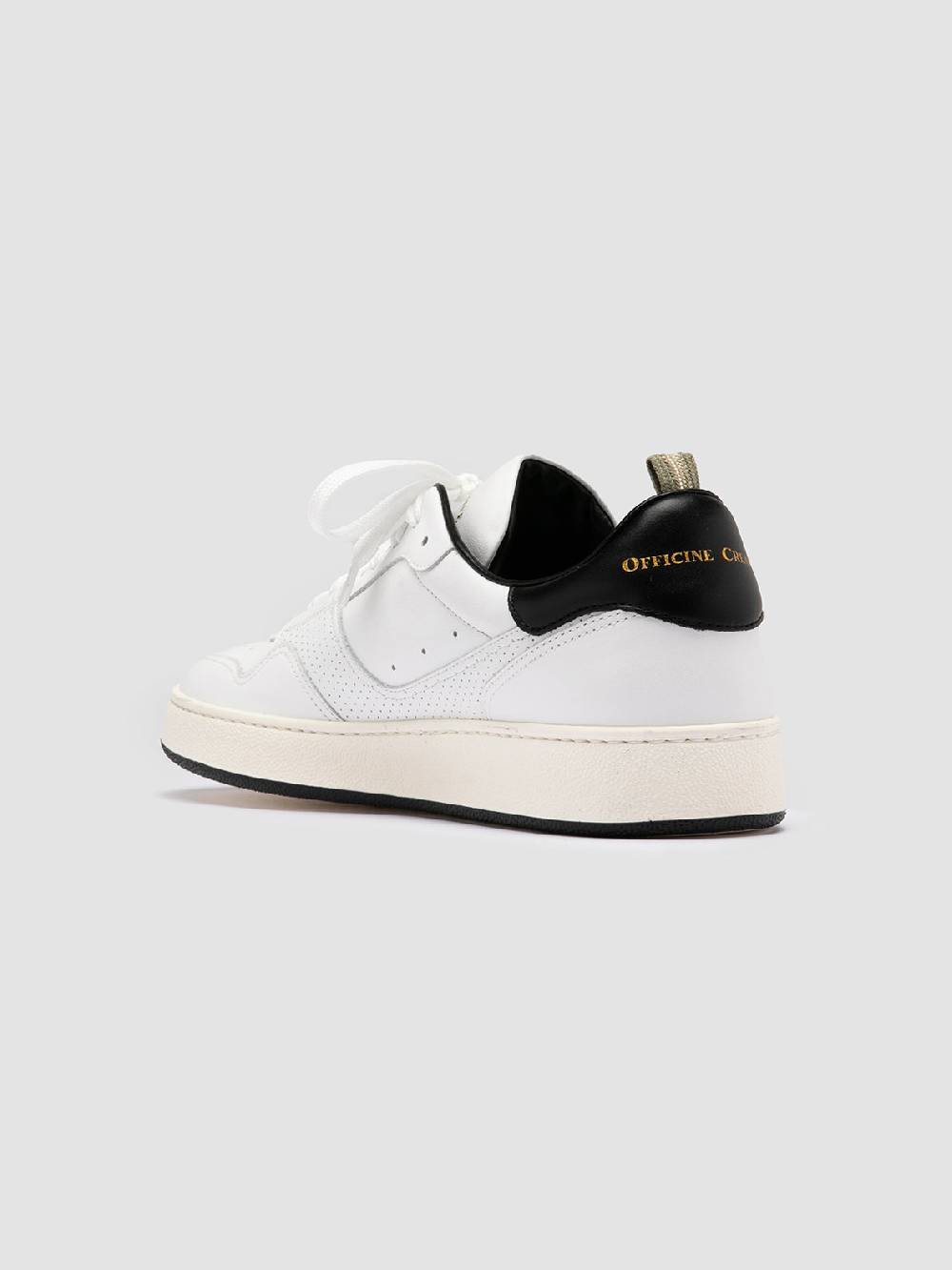 Officine Creative MOWER 016 Sneakers Basse in Pelle Bianca Saldi