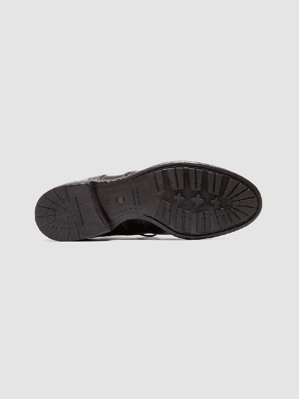 Officine Creative PRINCE 609 Derby in Pelle Marrone Vendita Economica
