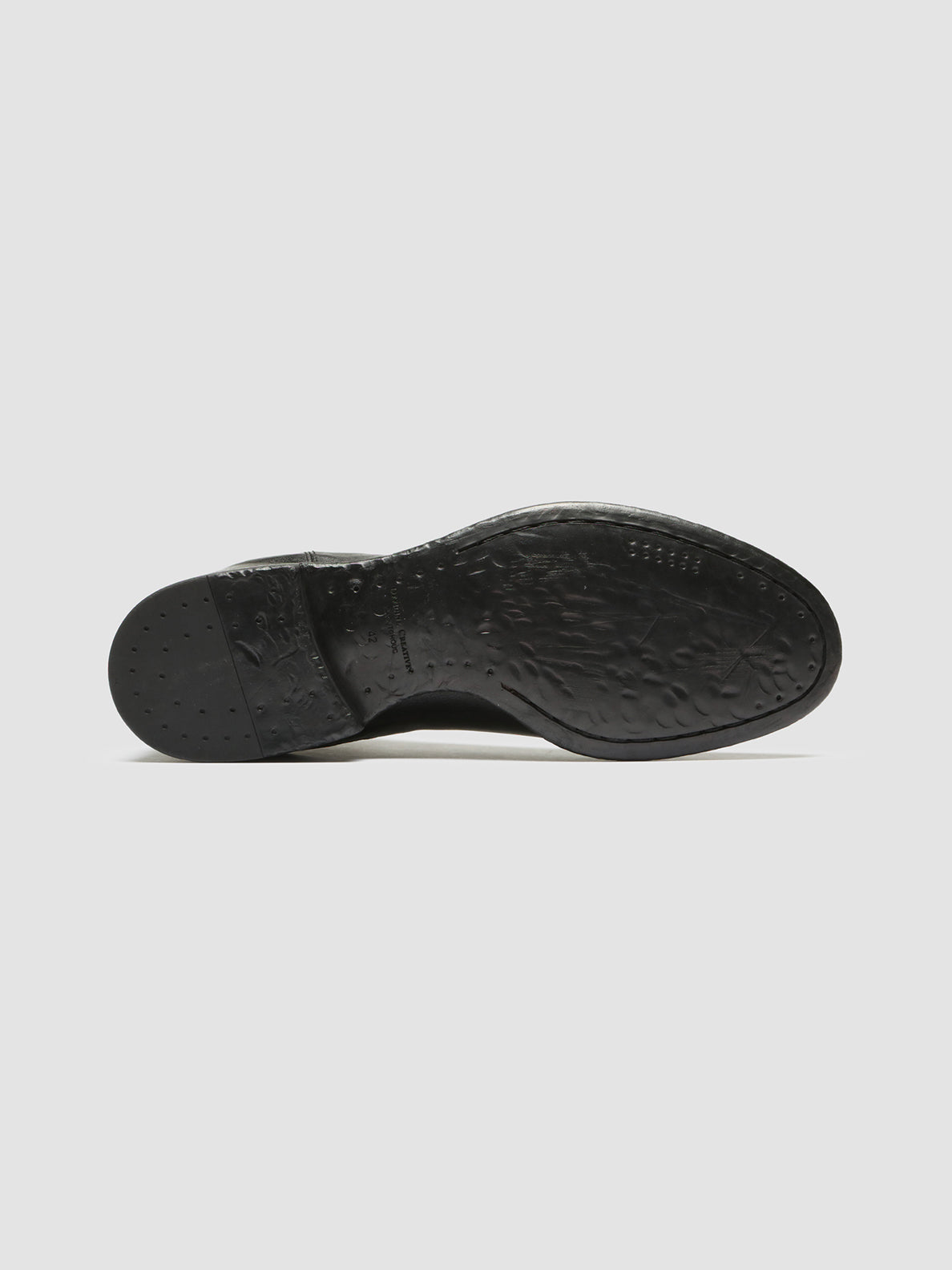 Officine Creative CETON 647 Stivaletti Chelsea in Pelle Nera Moda