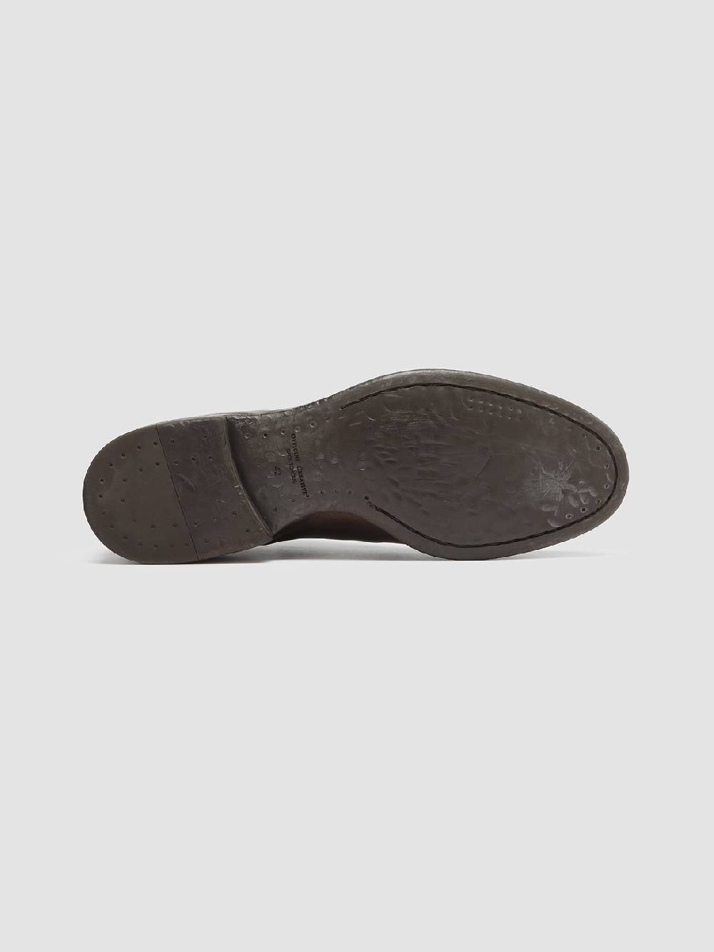 Officine Creative CETON 685 Stivali Chukka in Pelle Marrone Italia