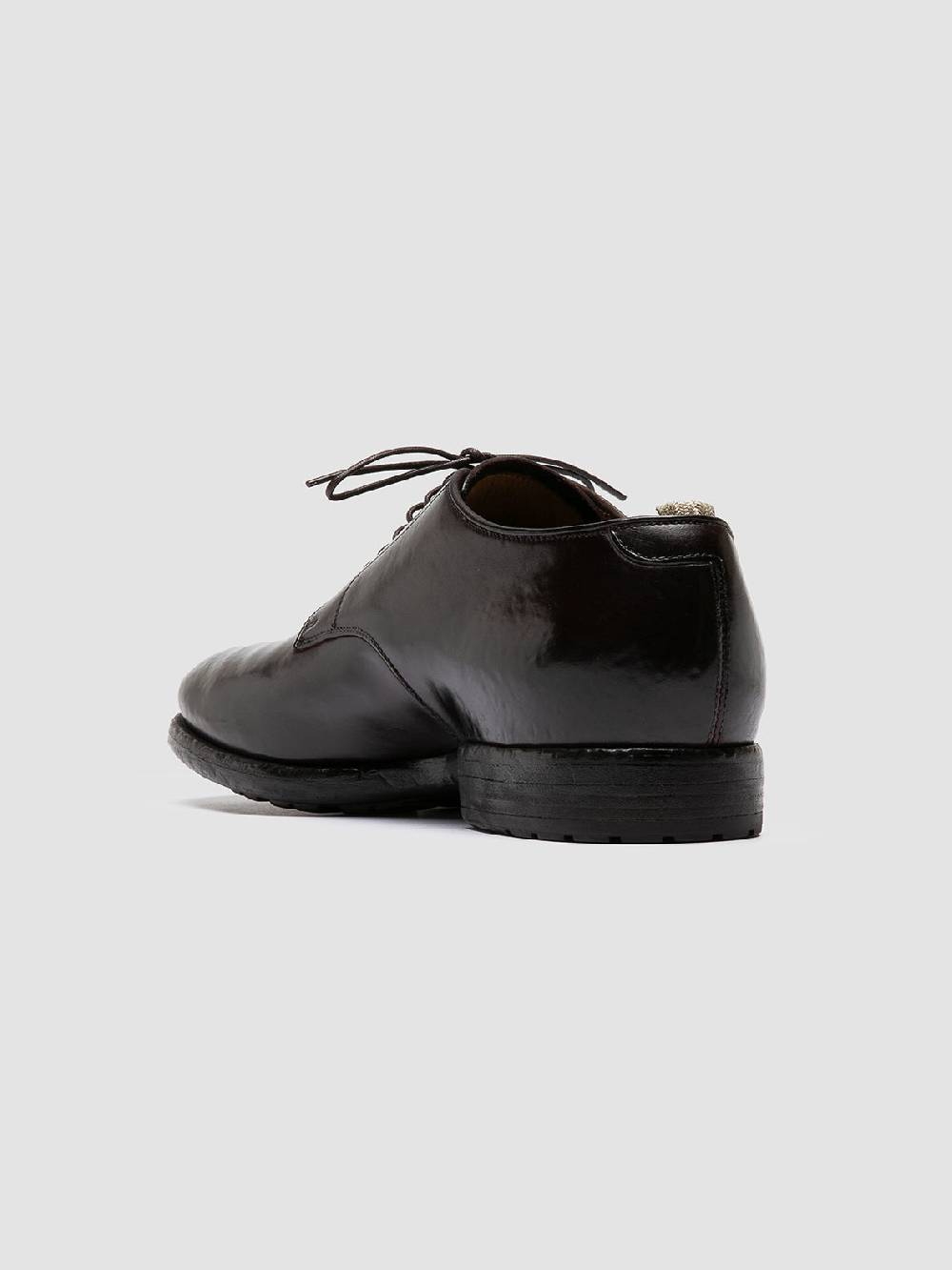 Officine Creative PRINCE 606 Derby in Pelle Marrone Qualità