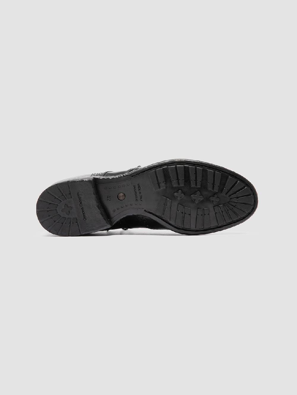 Officine Creative PRINCE 610 Stivaletti in Pelle Nera Promozione