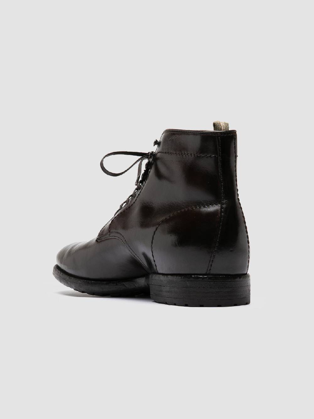 Officine Creative PRINCE 610 Stivaletti in Pelle Marrone Spedizione Gratuita
