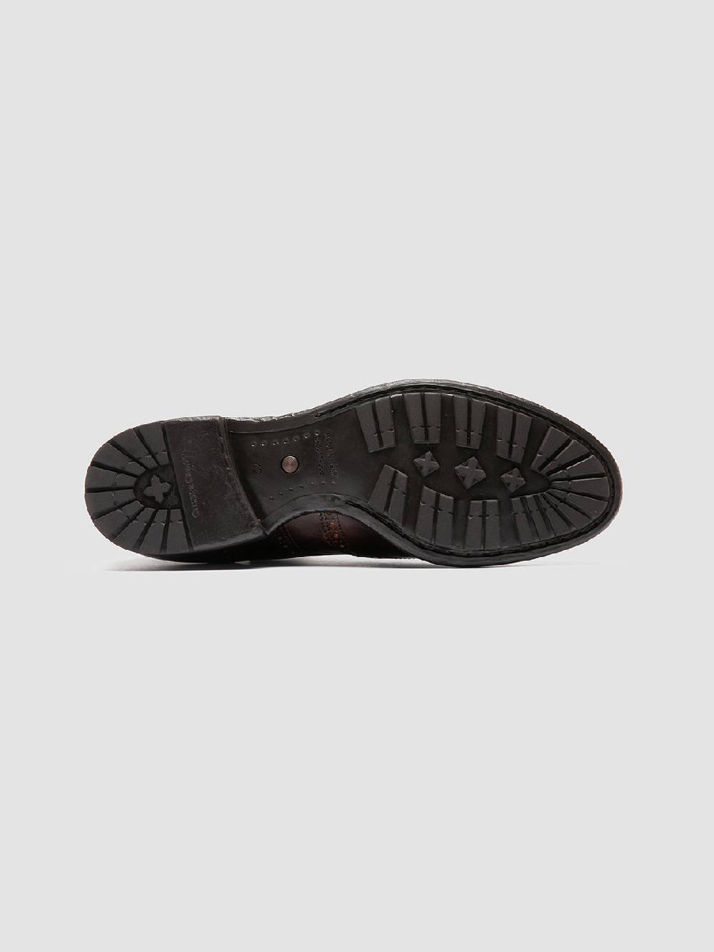 Officine Creative PRINCE 610 Stivaletti in Pelle Marrone Spedizione Gratuita