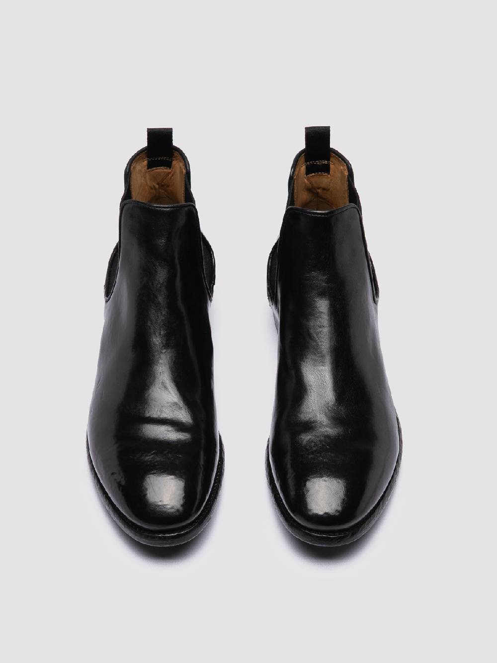 Officine Creative PRINCE 617 Stivaletti Chelsea in Pelle Nera Qualità Garantita