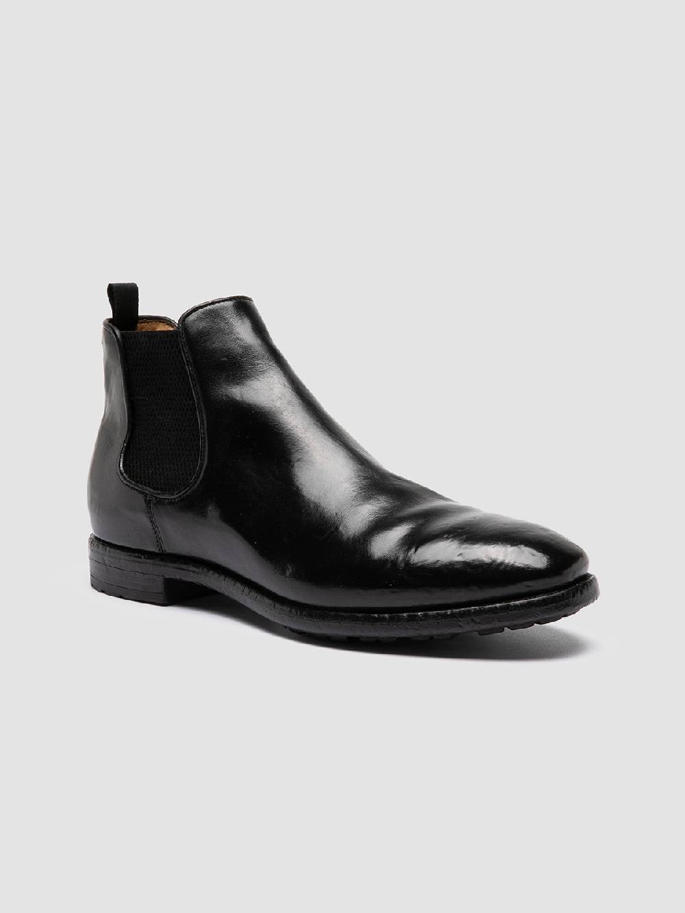 Officine Creative PRINCE 617 Stivaletti Chelsea in Pelle Nera Qualità Garantita