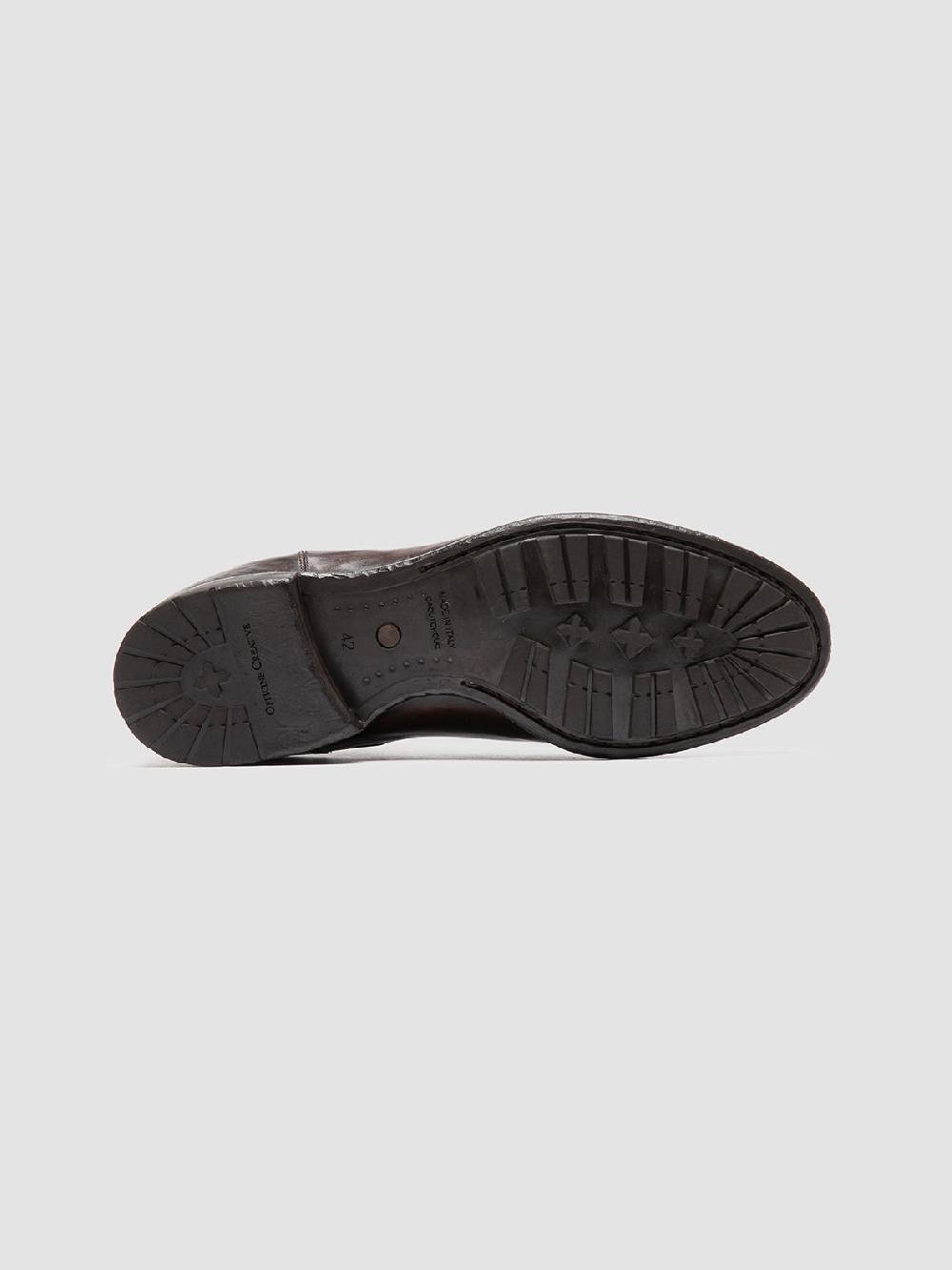 Officine Creative PRINCE 617 Stivaletti Chelsea in Pelle Marrone Negozi Online