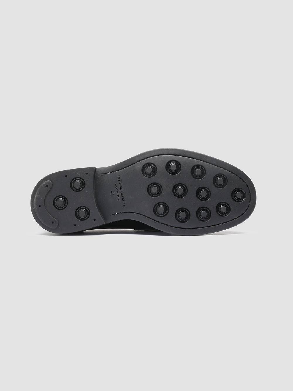 Officine Creative UNIFORM 001 Mocassini Penny in Pelle Nera Consegna Veloce