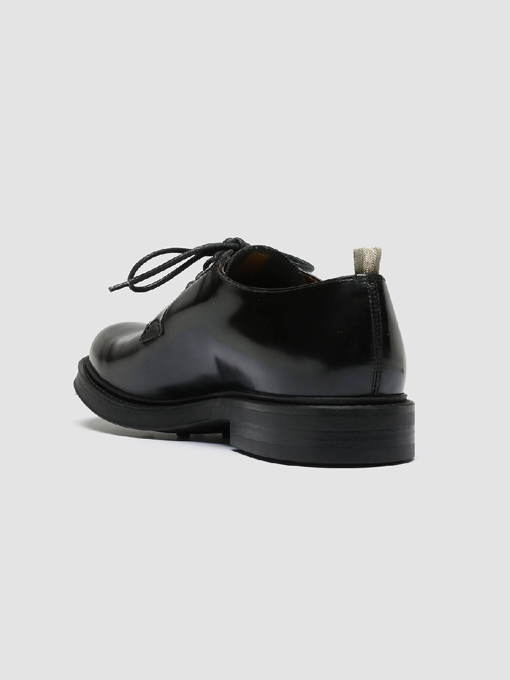 Officine Creative UNIFORM 003 Derby in Pelle Nera Promozione Limitata
