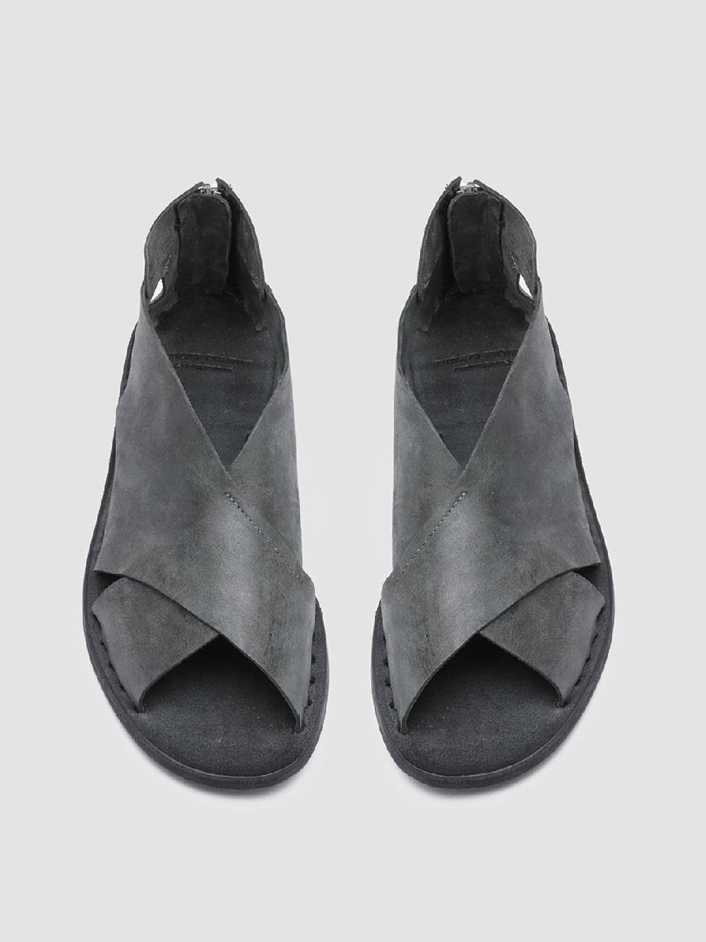 Officine Creative ITACA 026 Sandali in Pelle Nera Novità