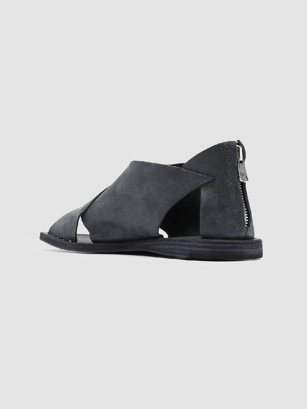 Officine Creative ITACA 026 Sandali in Pelle Nera Novità