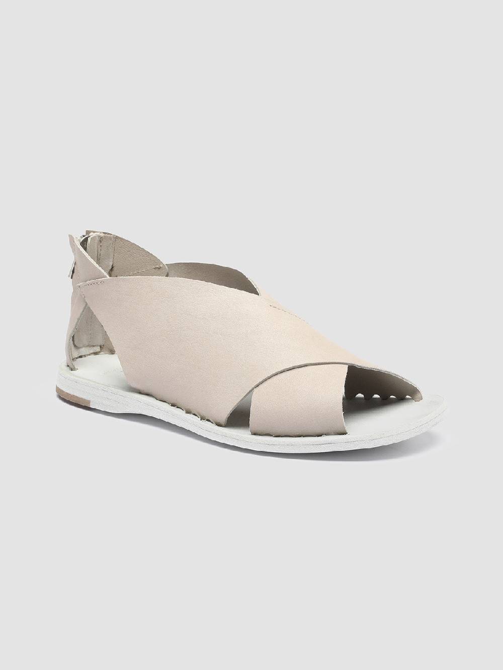 Officine Creative ITACA 026 Sandali in Pelle Bianca Presa