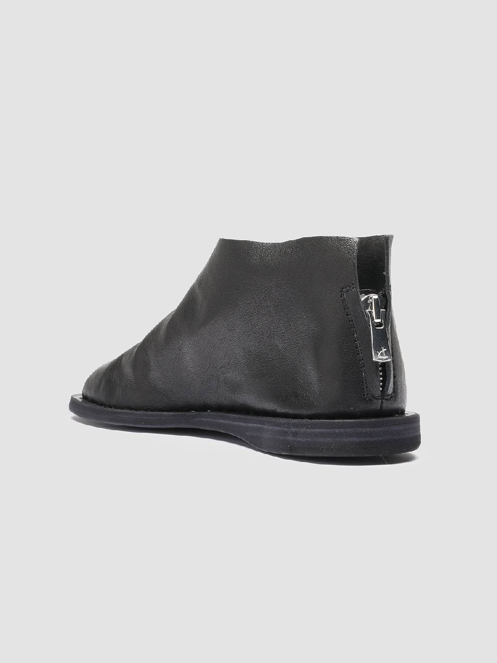 Officine Creative ITACA 032 Sandali in Pelle Nera Sconto