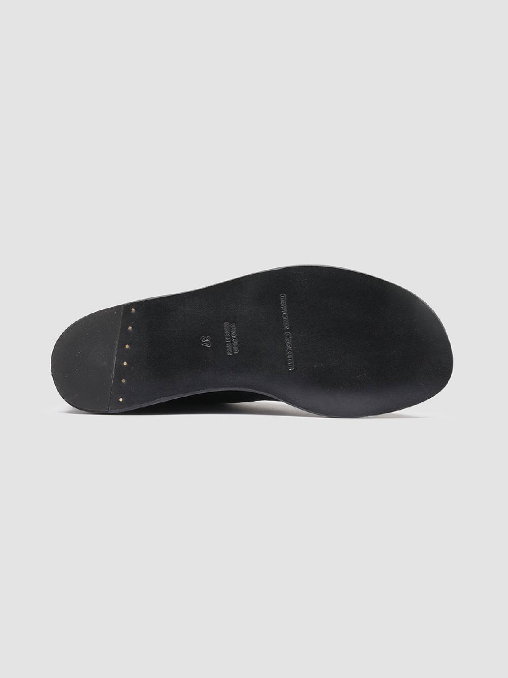 Officine Creative ITACA 032 Sandali in Pelle Nera Sconto