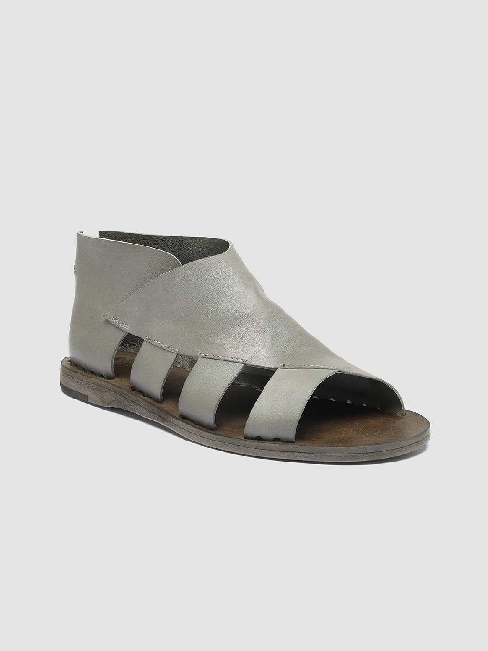 Officine Creative ITACA 032 Sandali in Pelle Grigia Economico