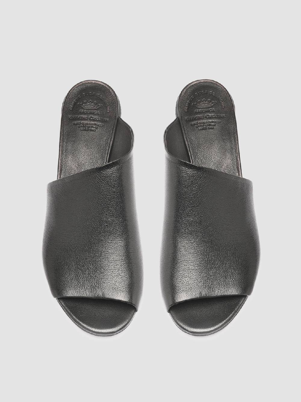 Officine Creative HELYETTE 016 Sabot in Pelle Nera Online