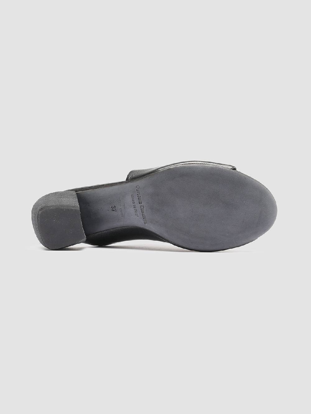 Officine Creative HELYETTE 016 Sabot in Pelle Nera Online