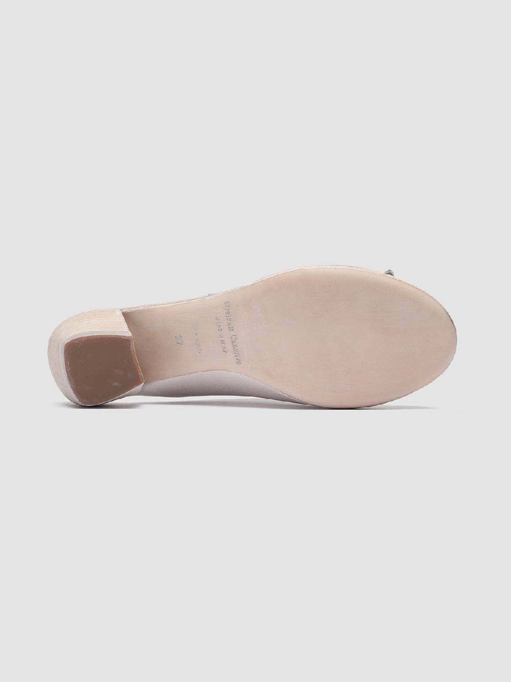 Officine Creative HELYETTE 016 Sabot in Pelle Bianca In Vendita