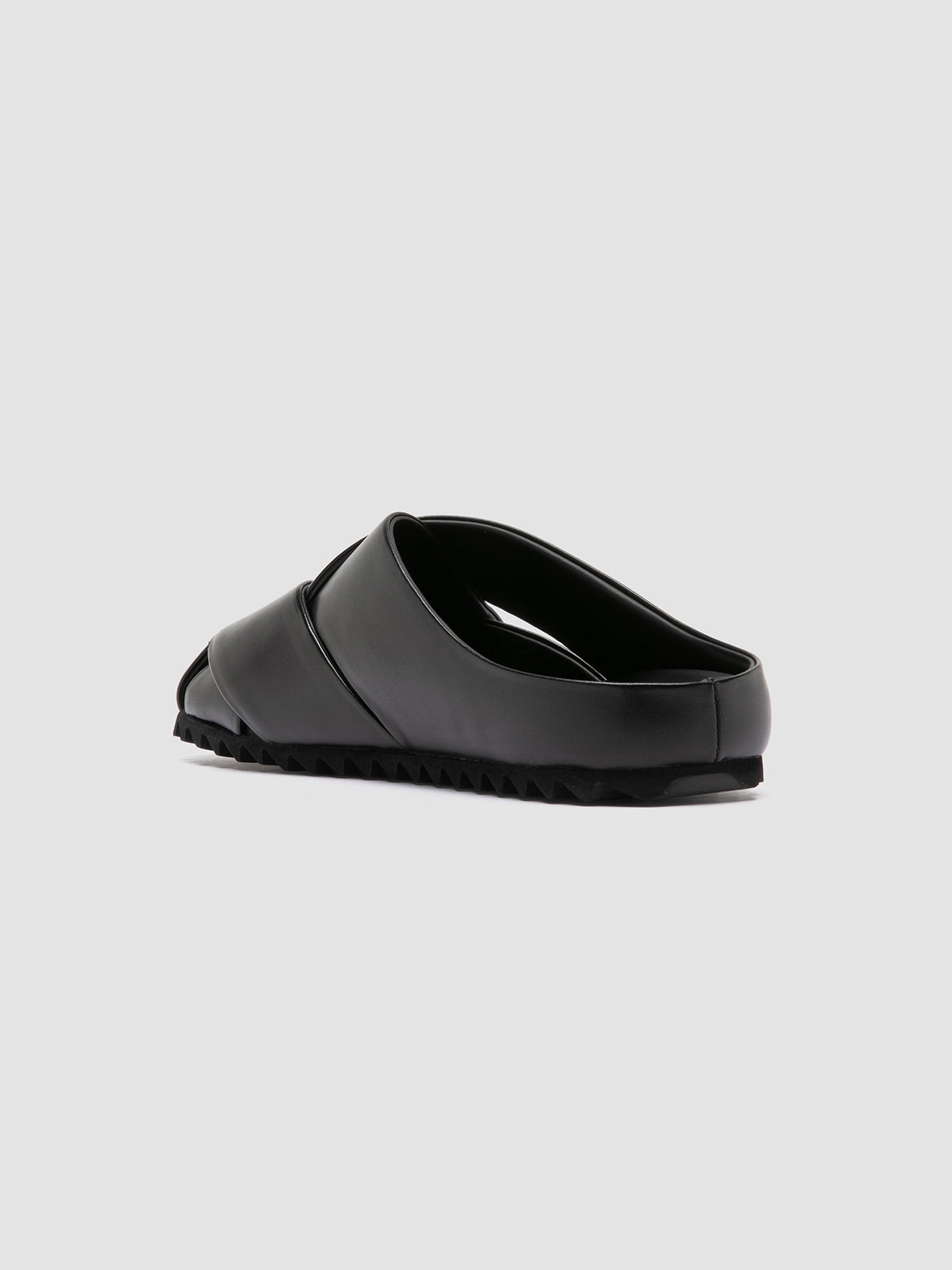 Officine Creative PELAGIE 018 Sandali Sabot in Pelle Nera Offerte