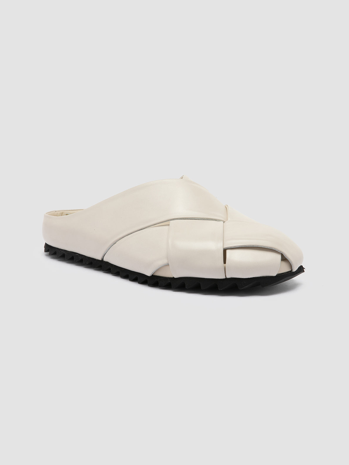 Officine Creative PELAGIE 018 Sandali Sabot in Pelle Bianca Hotsell