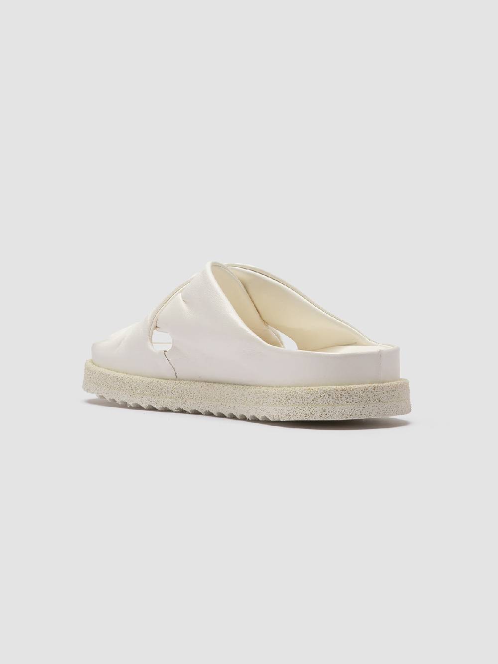 Officine Creative SANDS 103 Sandali Slide in Pelle Bianca I Più Venduti