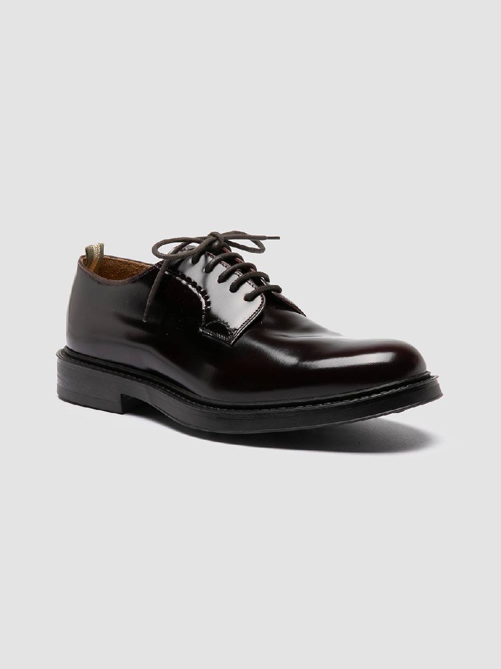 Officine Creative UNIFORM 003 Derby in Pelle Bordeaux Nuova