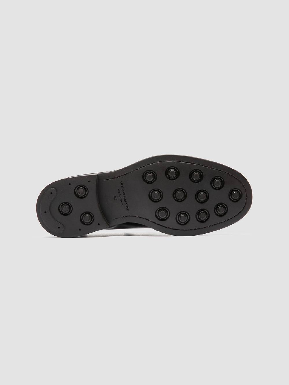 Officine Creative UNIFORM 018 Stivali Neri in Pelle Italy