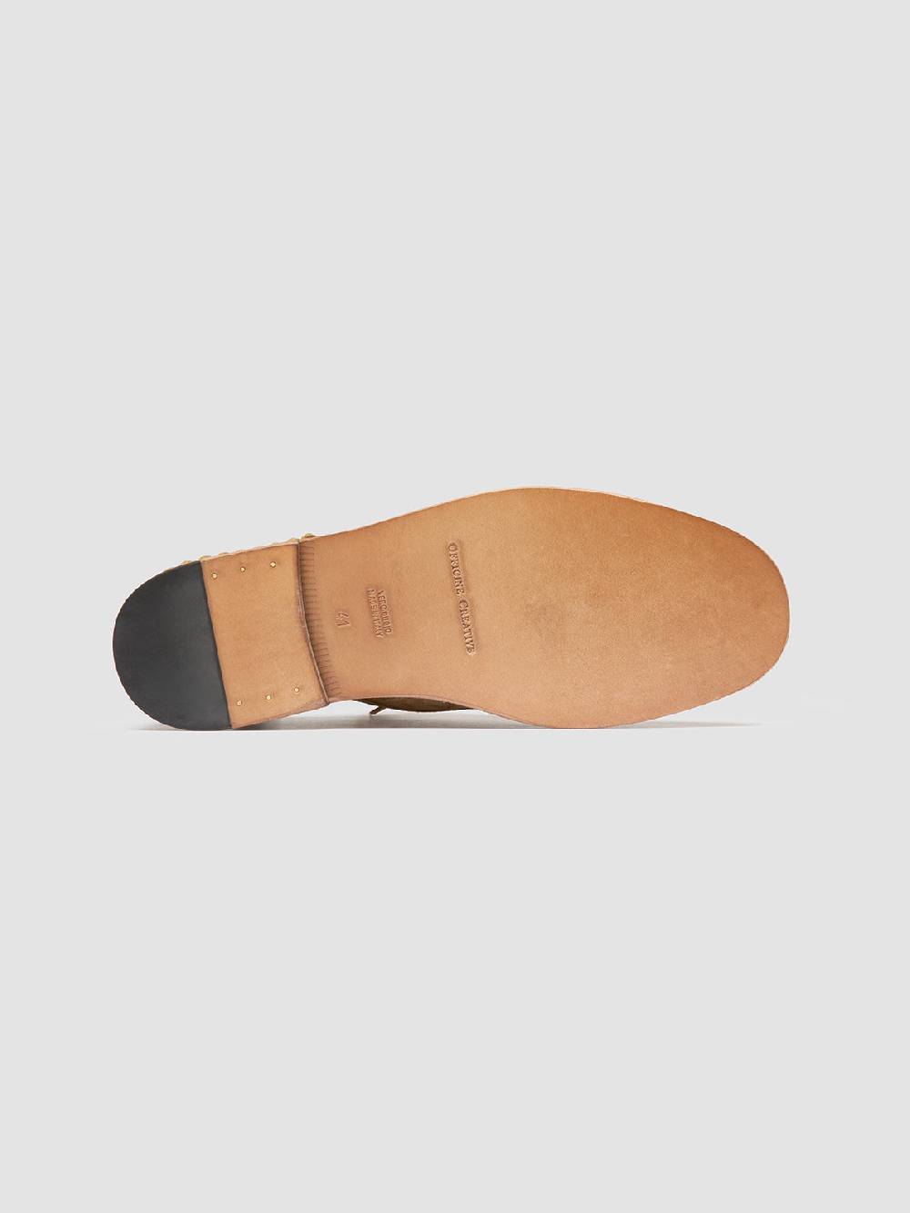 Officine Creative MILES 001 Brown suede derby shoes In Linea