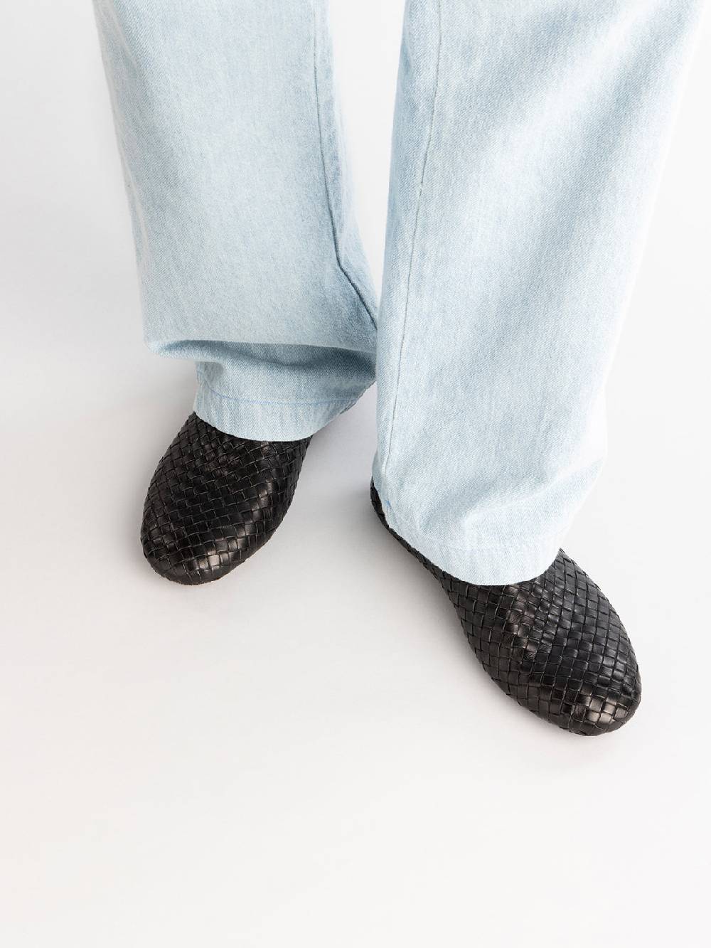 Officine Creative C-SIDE 002 Mocassini in Pelle Nera Pezzi Unici