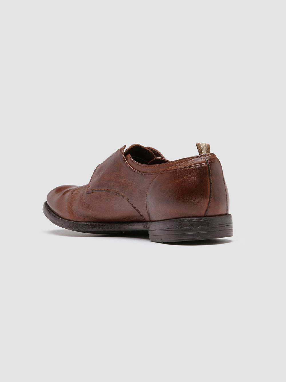 Officine Creative ARC 500 Derby in Pelle Marrone Consegna Veloce