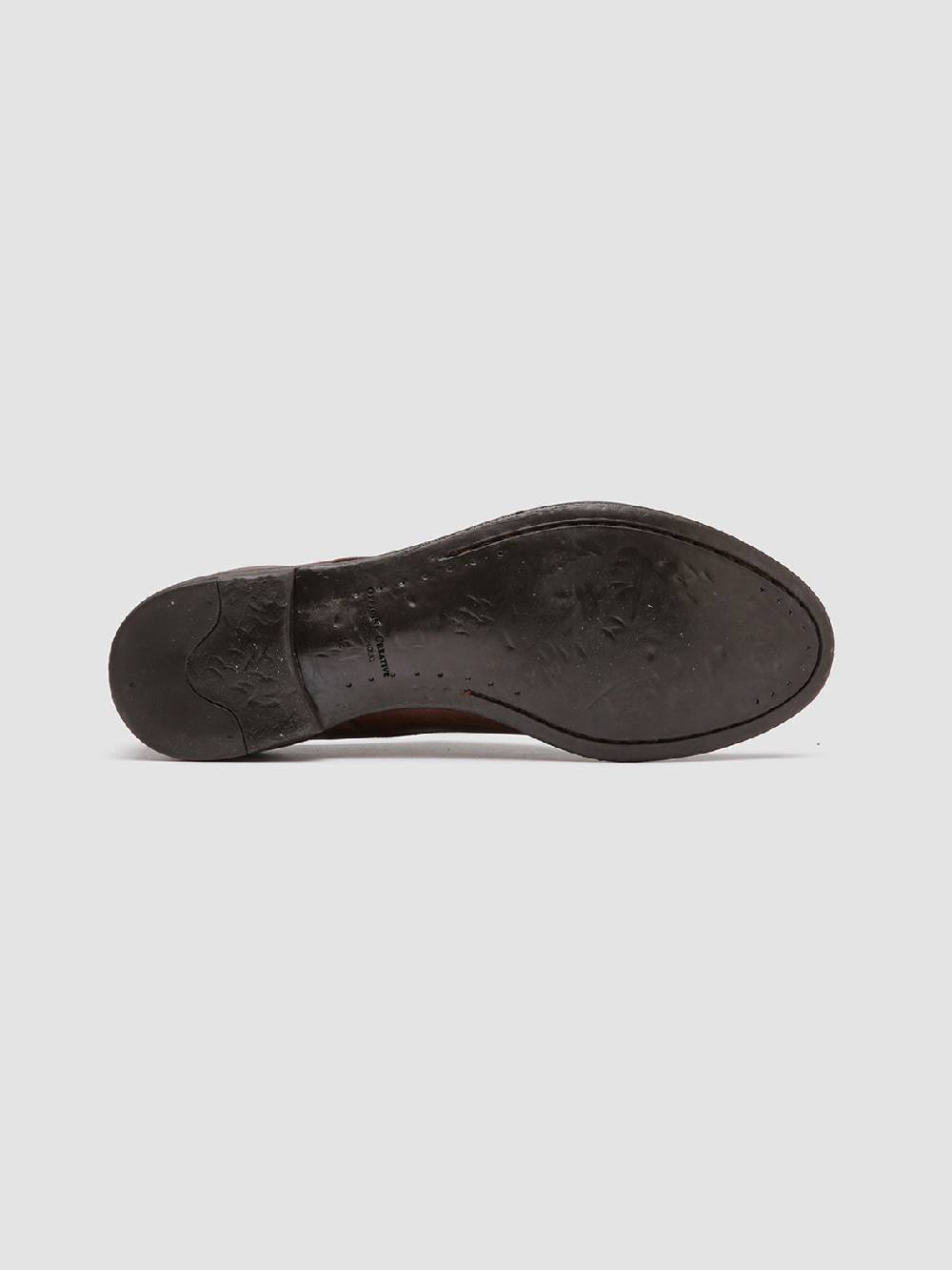 Officine Creative ARC 500 Derby in Pelle Marrone Consegna Veloce