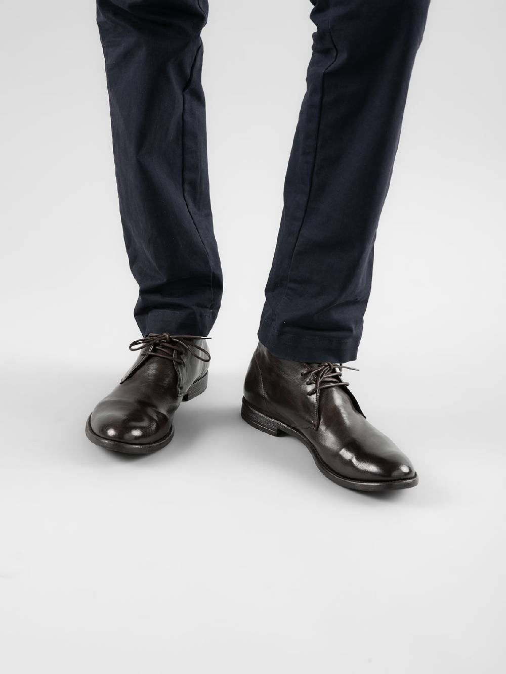 Officine Creative ARC 516 Stivali in Pelle Marrone Fino Al -60%