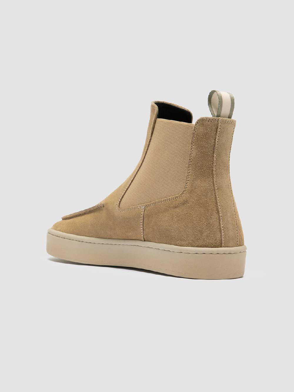 Officine Creative BUG 003 Stivaletti Chelsea in Pelle Scamosciata Marrone Affare Del Giorno
