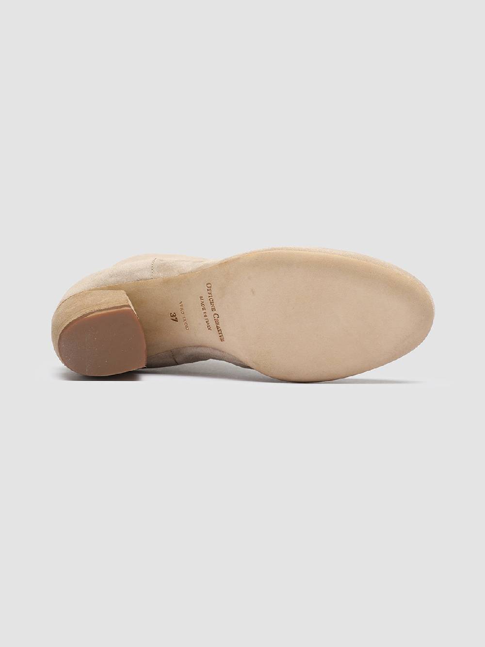 Officine Creative BONNIE 001 Stivaletti in Pelle Scamosciata Marrone Presa