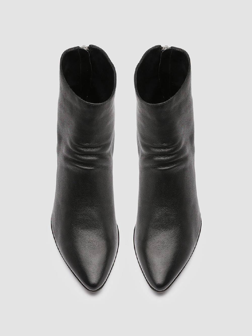 Officine Creative SEVERINE 008 Stivaletti in Pelle Nera con Zip Online