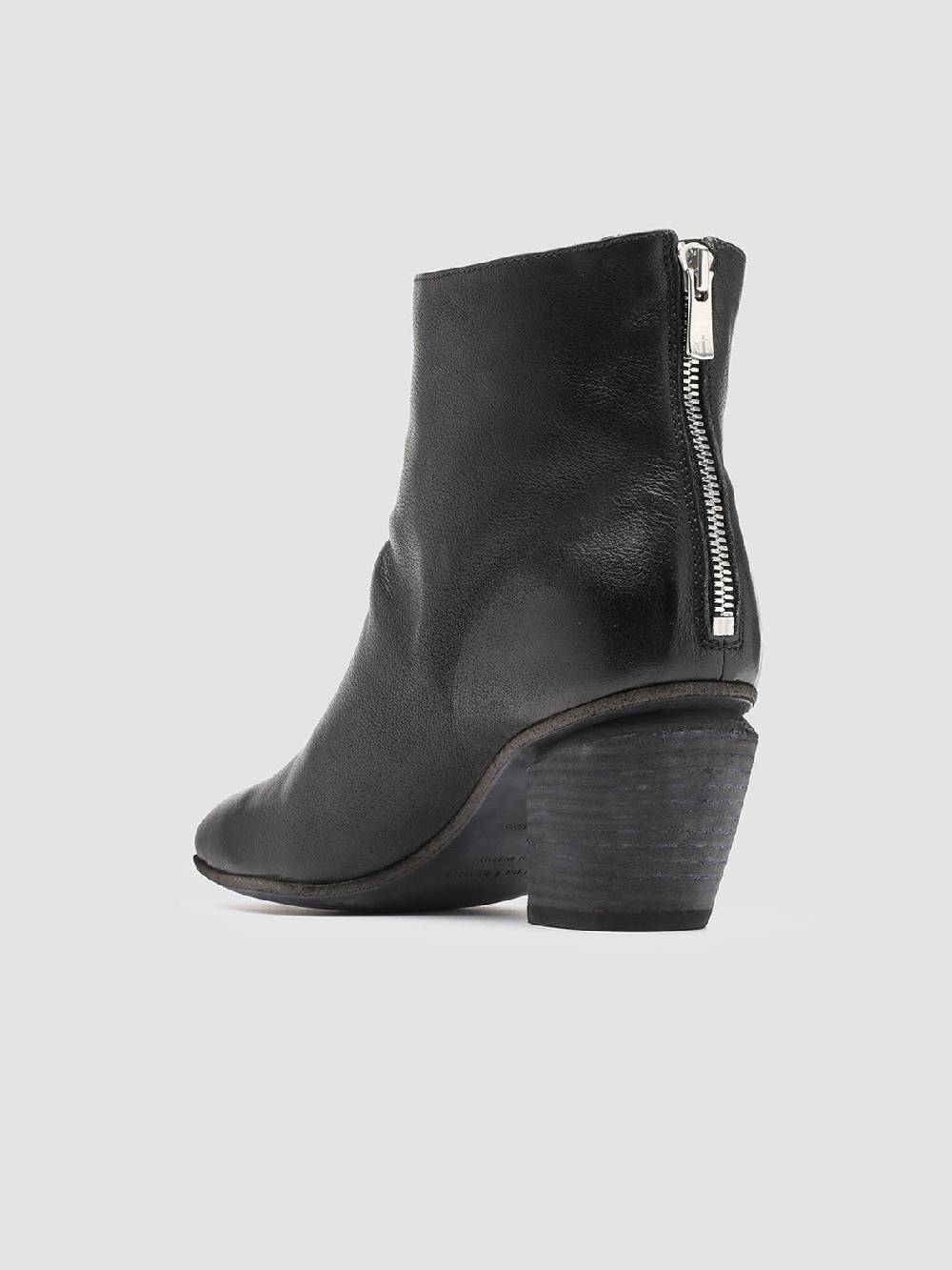Officine Creative SEVERINE 008 Stivaletti in Pelle Nera con Zip Online