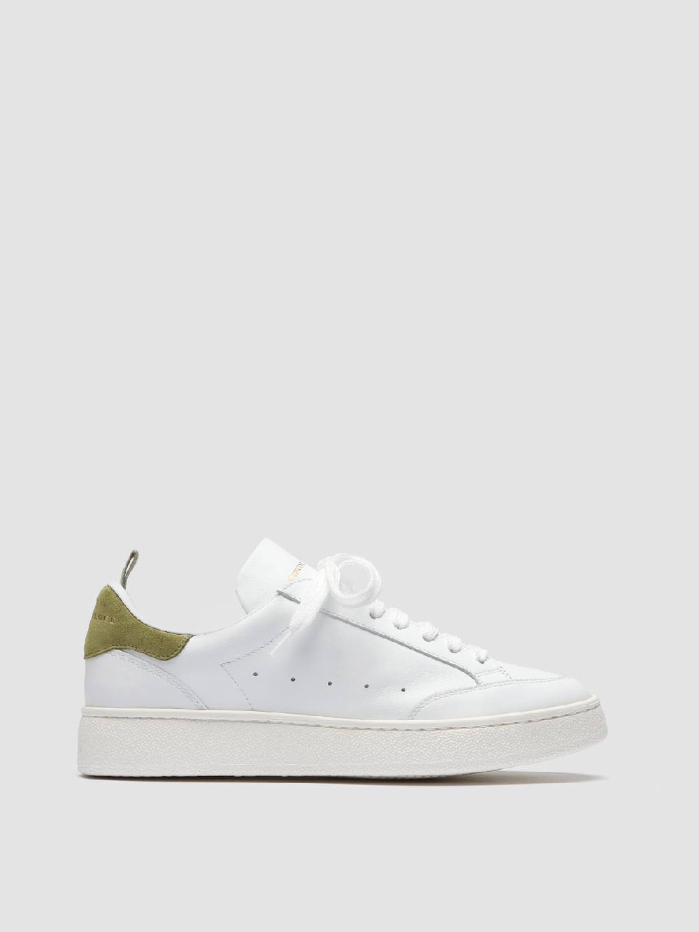 Officine Creative MOWER 109 Sneakers in Pelle Bianca Outlet