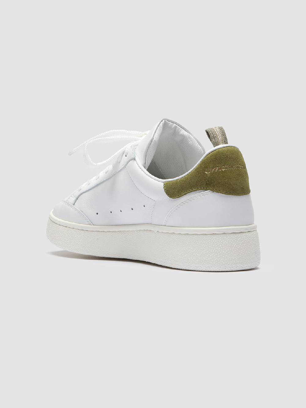 Officine Creative MOWER 109 Sneakers in Pelle Bianca Outlet