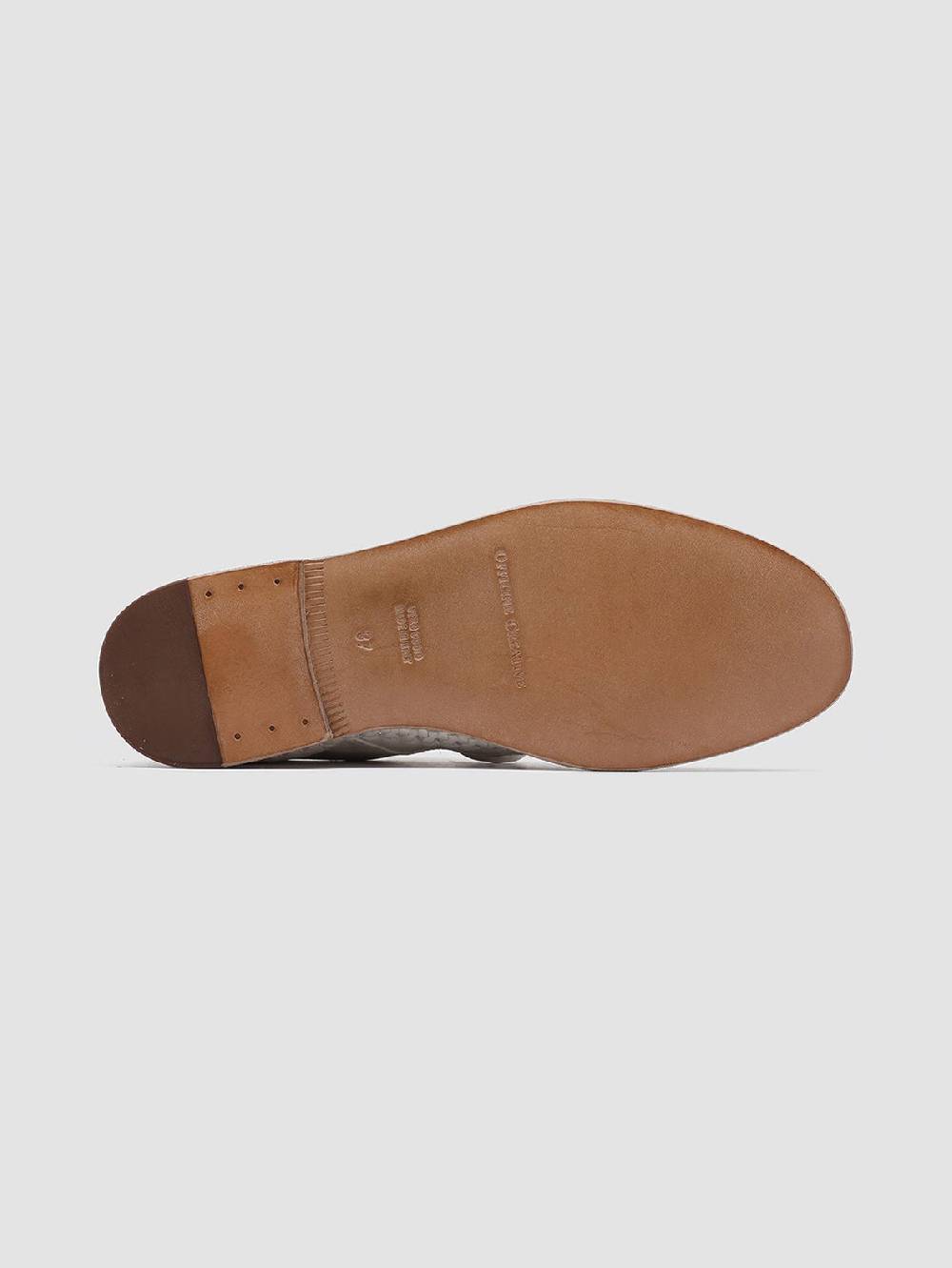 Officine Creative MABELLE 001 Derby in Nappa Bianca In Vendita