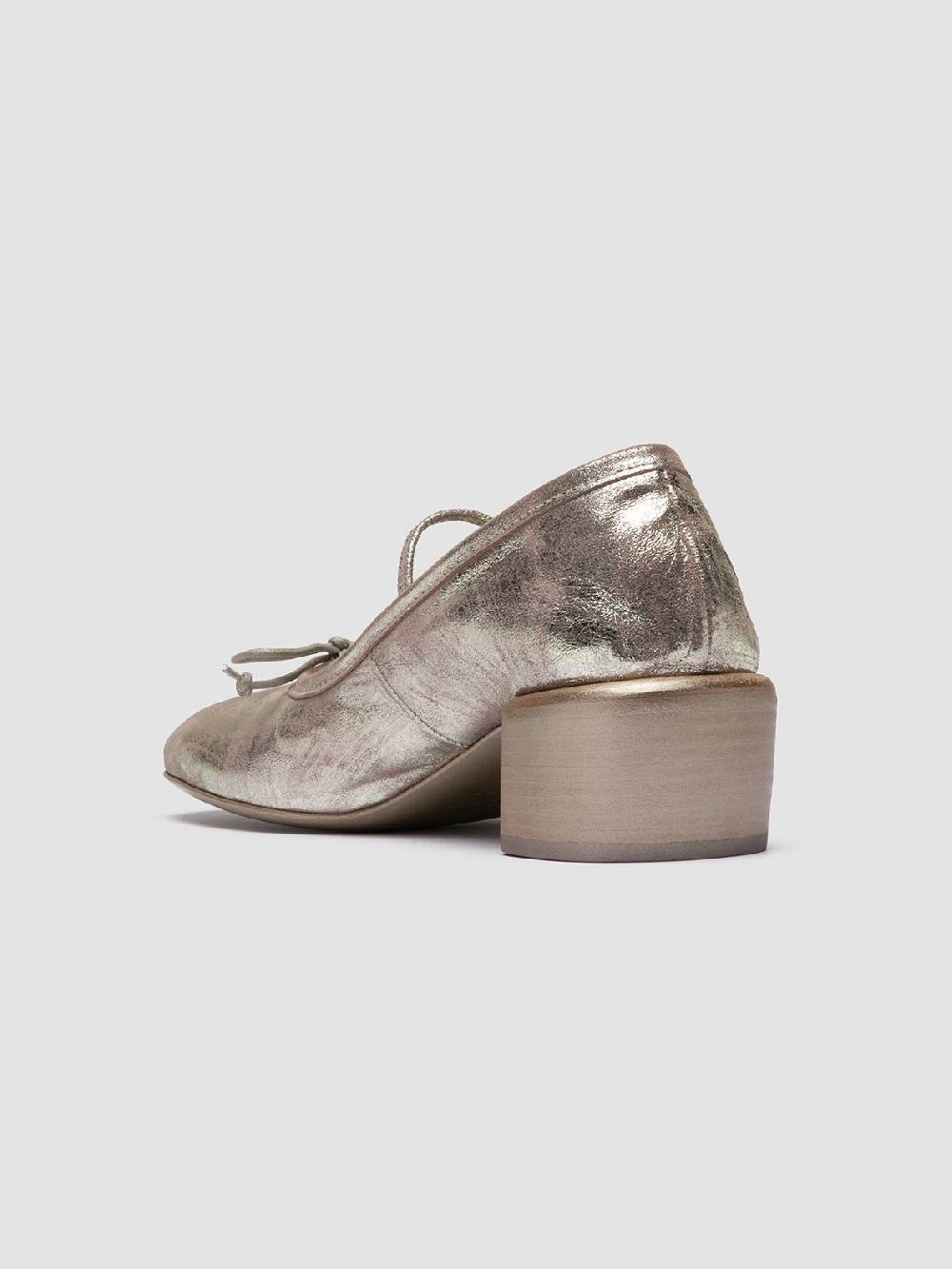 Officine Creative FLORE 001 Ballerine in Pelle Metallizzata Offerte