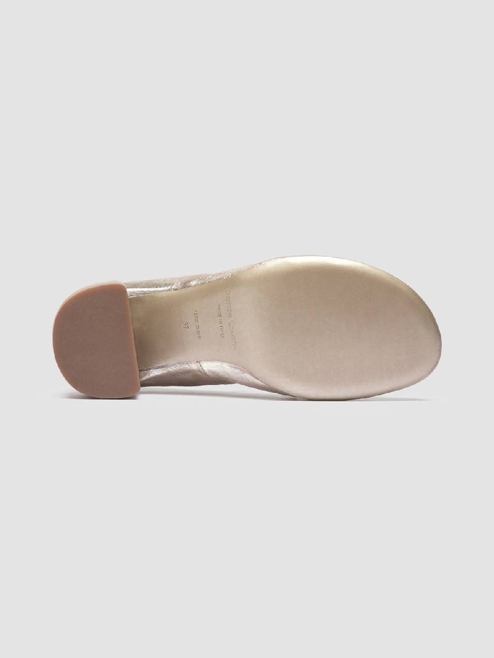 Officine Creative FLORE 001 Ballerine in Pelle Metallizzata Offerte