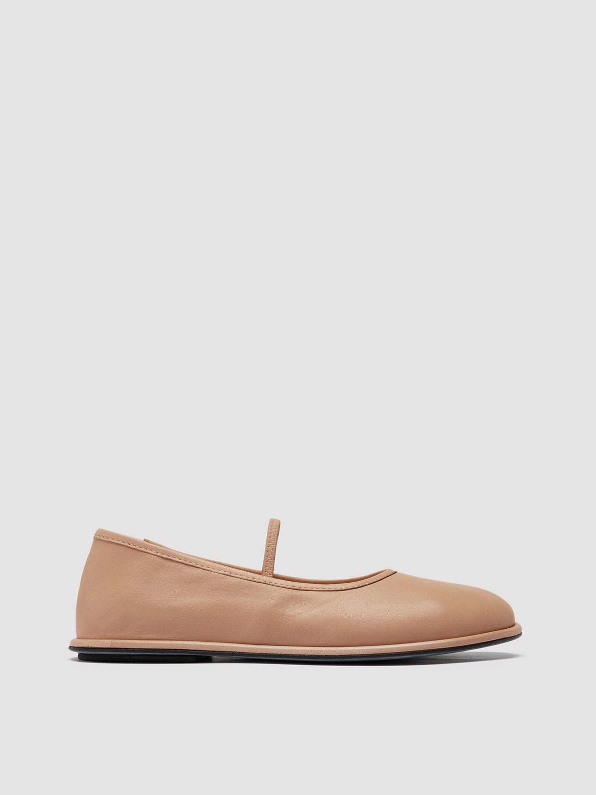 Officine Creative FONTAYNE 002 Ballerine in Pelle Marrone Vendita Economica